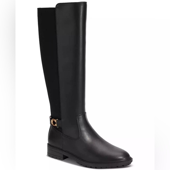 Coach Shoes - Women's Faith Knee High‎ Lug Sole Riding Boots